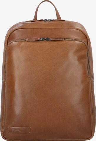 Plevier Backpack 'Opal ' in Brown: front