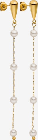 PURELEI Ohrringe 'Dewdrop' in Gold: Vorderseite