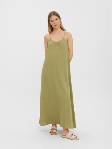 VERO MODA Letní šaty 'Natali' – zelená
