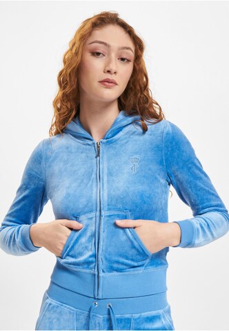 Juicy Couture Кофта на молнии 'Robyn' в Синий