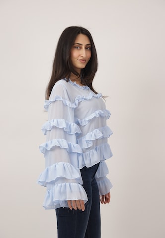 CHERRY KOKO Blouse in Blauw