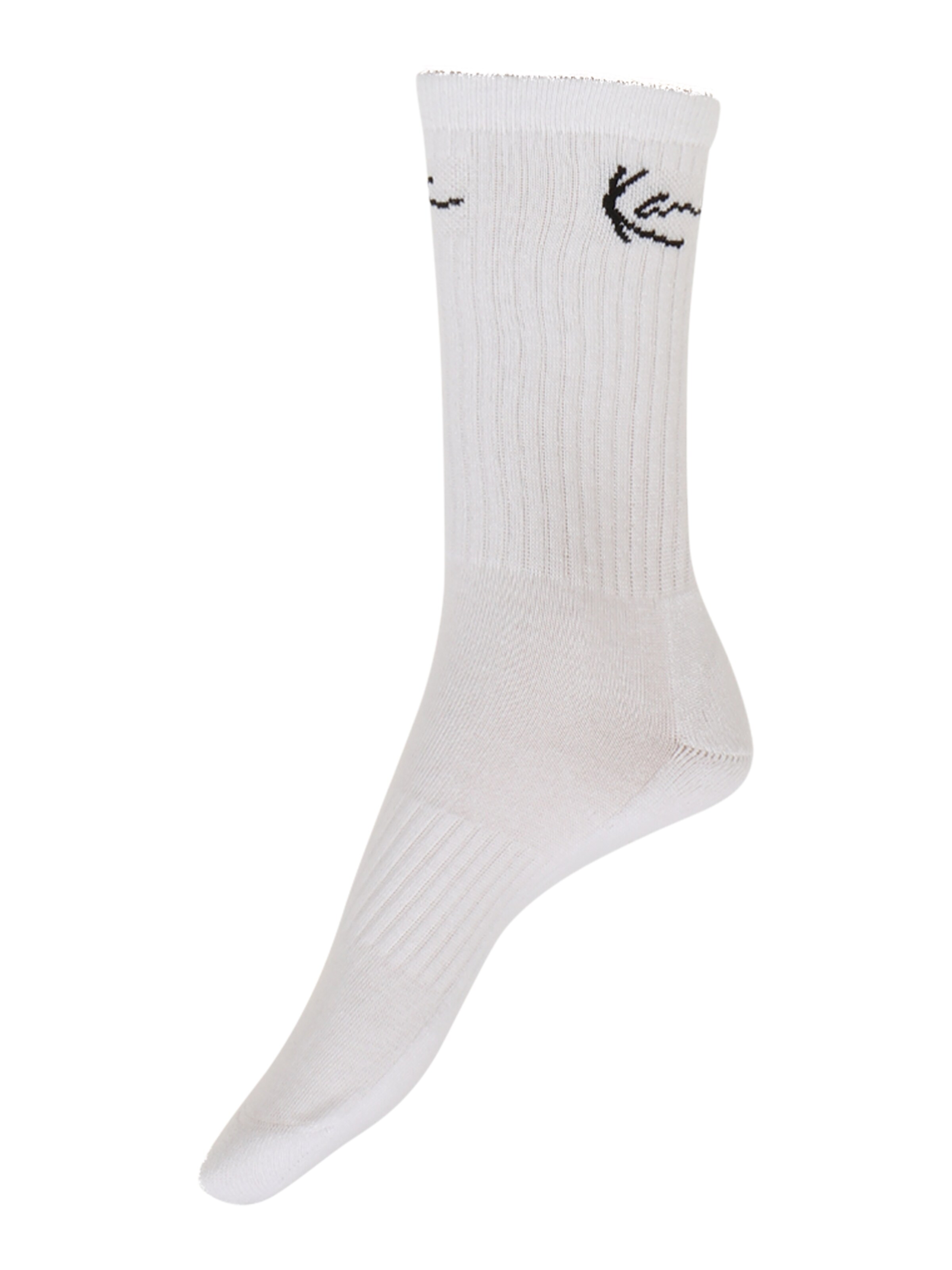 Karl Kani Къси чорапи в бяло