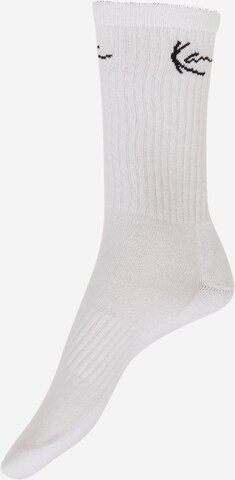Karl Kani Къси чорапи в бяло
