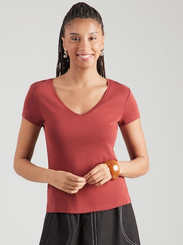 Aware Shirt in Brown: front