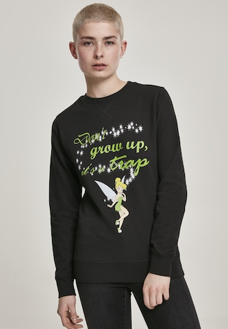 Merchcode Sweatshirt 'Dont Grow Up' in Schwarz: predná strana