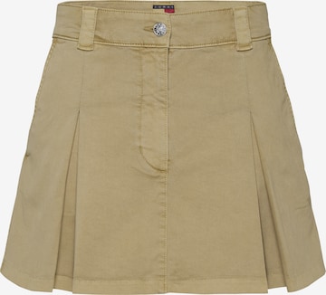 Tommy Jeans Юбка в Бежевый: спереди