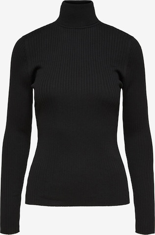 Pull-over 'LYDIA' SELECTED FEMME en noir : devant