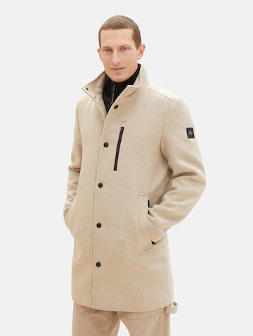 TOM TAILOR Overgangsfrakke i beige: forside