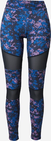 Urban Classics Leggings in Blue: front