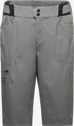 GORE WEAR Regular Workout Pants 'Passion' in Grey: front