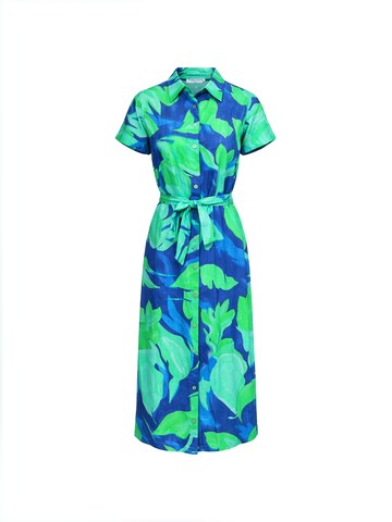 Robe-chemise 'Haris' Haris Cotton en bleu : devant