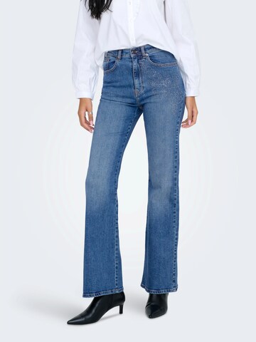 ONLY Flared Τζιν 'ONLJUICY' σε μπλε: μπροστά