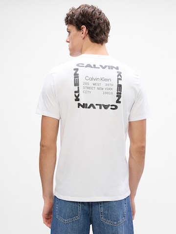 Calvin Klein Jeans Shirt in White: front