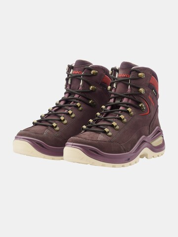 LOWA Boots in Red