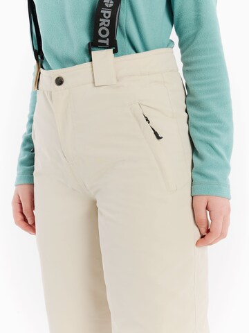 PROTEST Loosefit Sporthose 'PRTWhisper JR' in Weiß