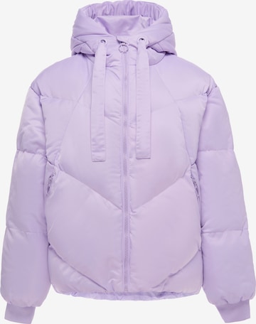 MYMO - Chaqueta de entretiempo en lila: frente