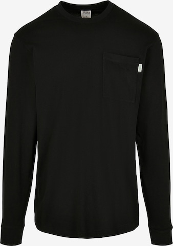 Urban Classics Shirt in Zwart: voorkant