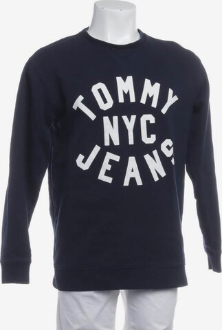 Tommy Jeans Sweatshirt & Zip-Up Hoodie in XS in Blue: front