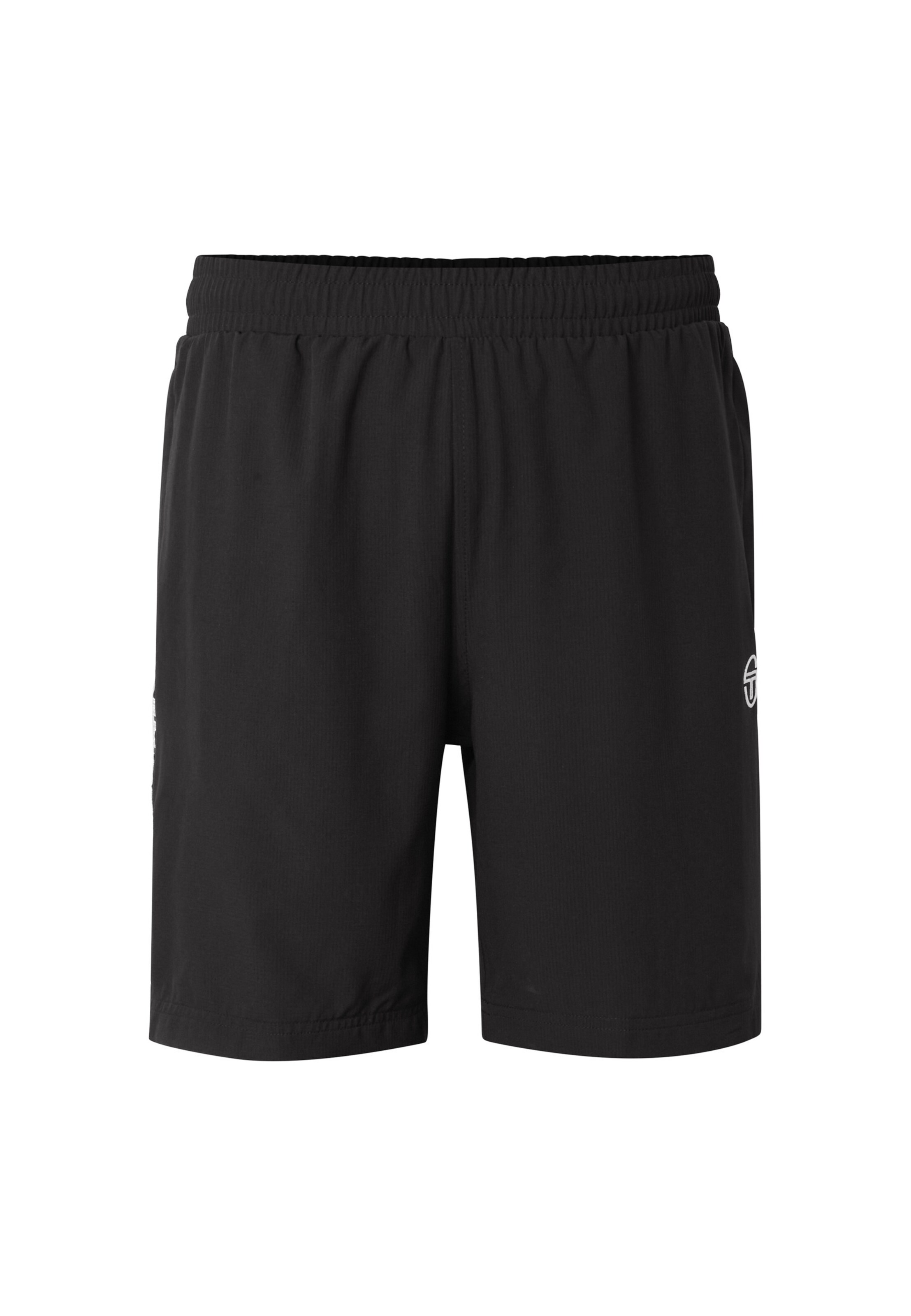 Sergio Tacchini Sportovní kalhoty 'Goccia' – černá: přední strana