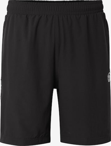 Sergio Tacchini Sportovní kalhoty 'Goccia' – černá: přední strana