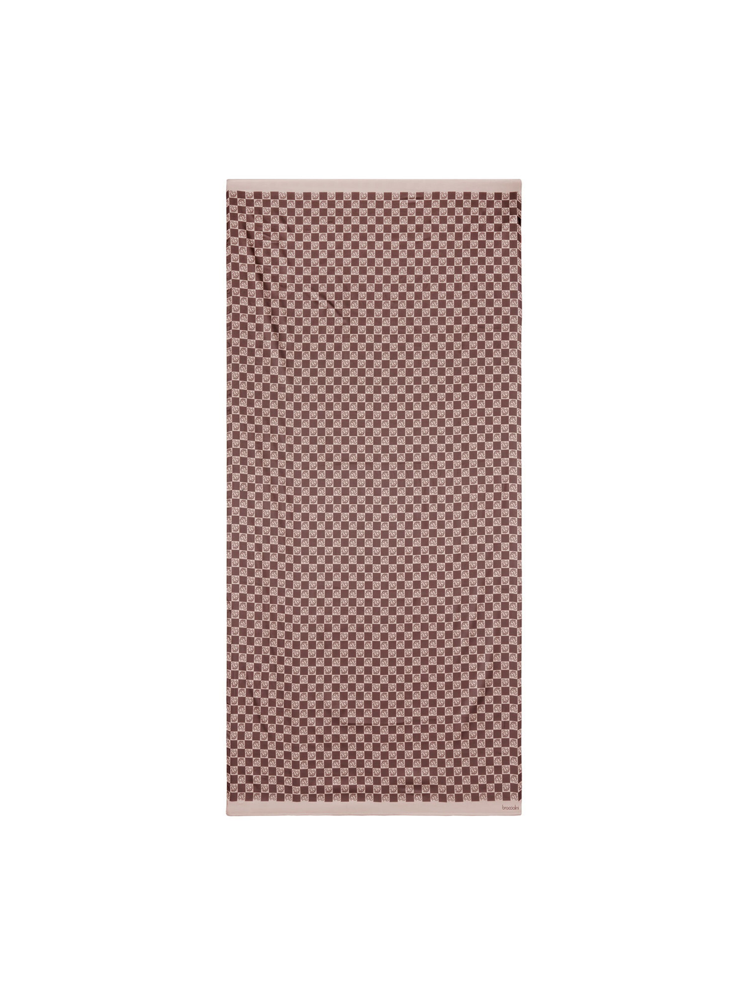 Sciarpa di Braccialini in marrone: frontale