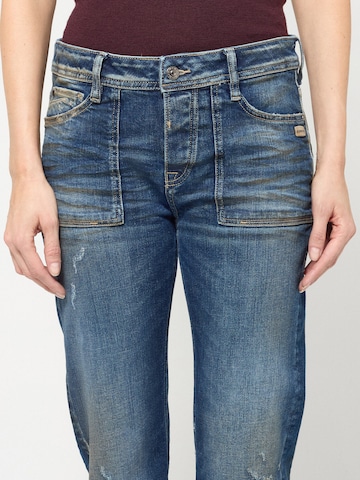 Effilé Jean '94NICA WORKER' Gang en bleu