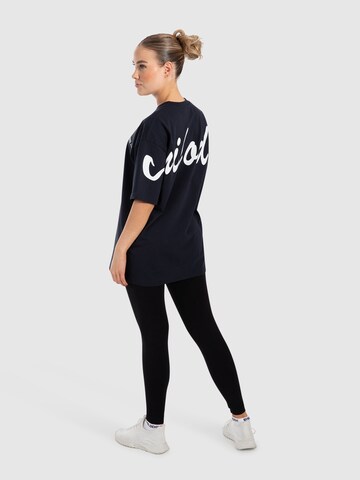 T-Shirt ' Liquid Brail ' Smilodox en bleu