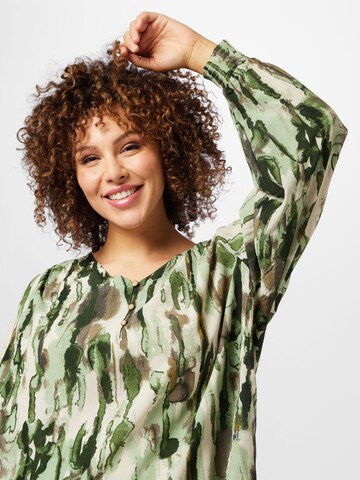 Camicia da donna 'Fpisadora' di Fransa Curve in verde