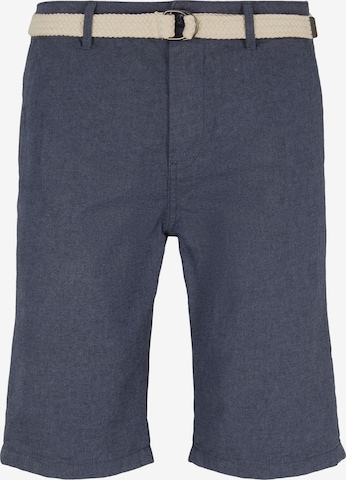 TOM TAILOR DENIM Normální Chino kalhoty – modrá: přední strana