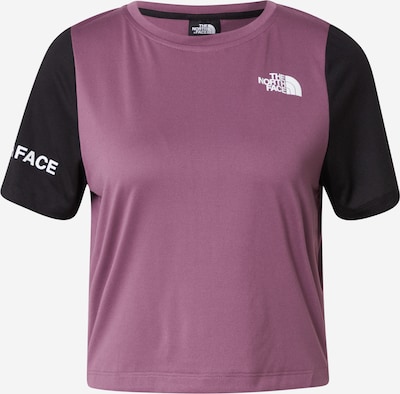 Tricou funcțional THE NORTH FACE pe mov prună / negru, Vizualizare produs