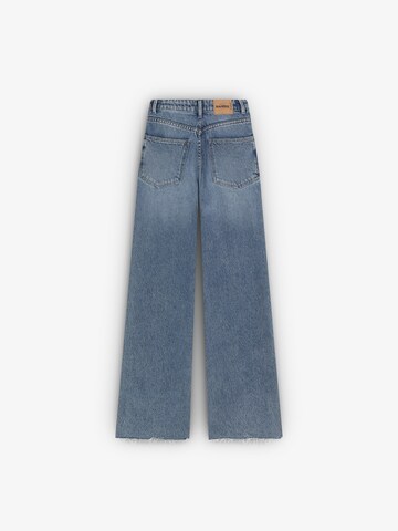 Scalpers Wide Leg Jeans in Blau