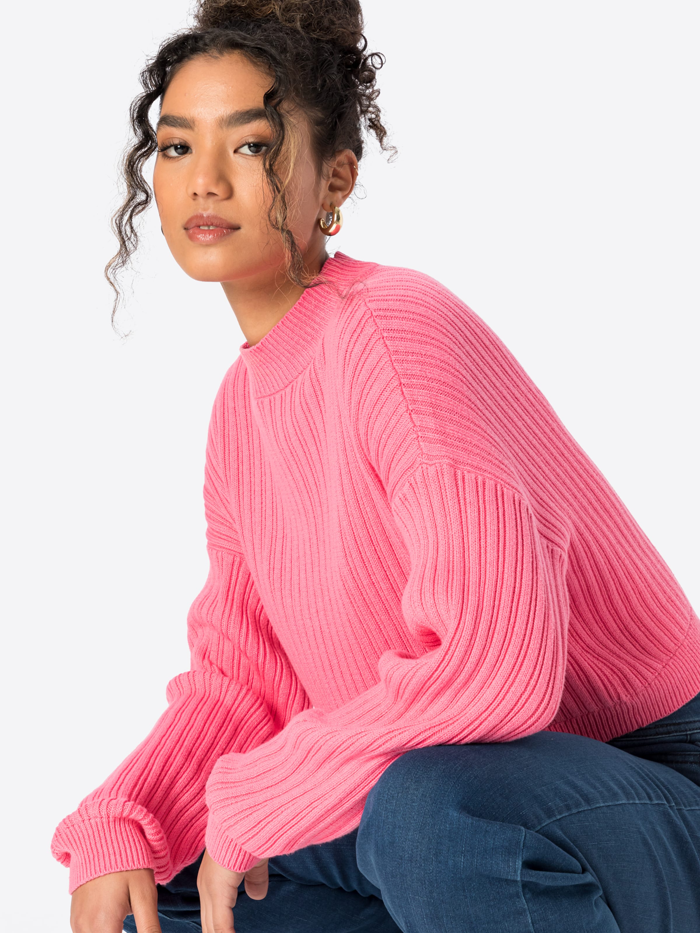 Hollister sweater pink online