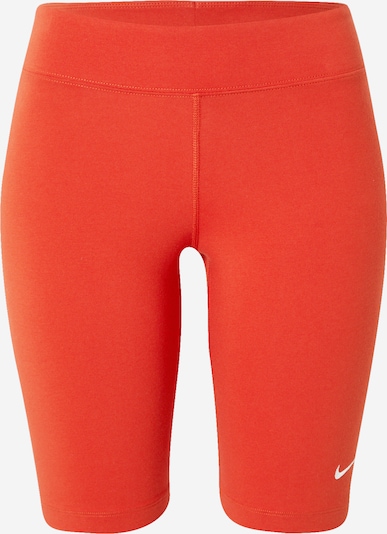Leggings Nike Sportswear pe roșu orange / alb, Vizualizare produs