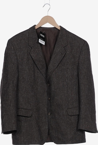 CARL GROSS Suit Jacket in XXL in Brown: front