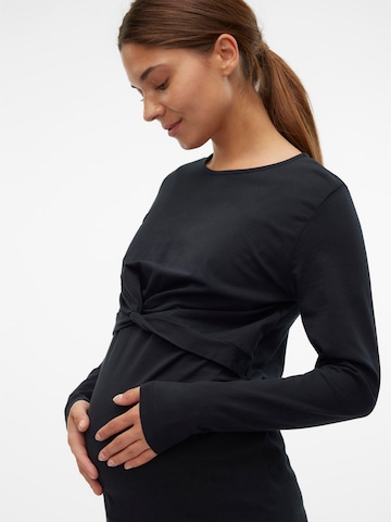 MAMALICIOUS T-shirt 'MLEva June' i svart