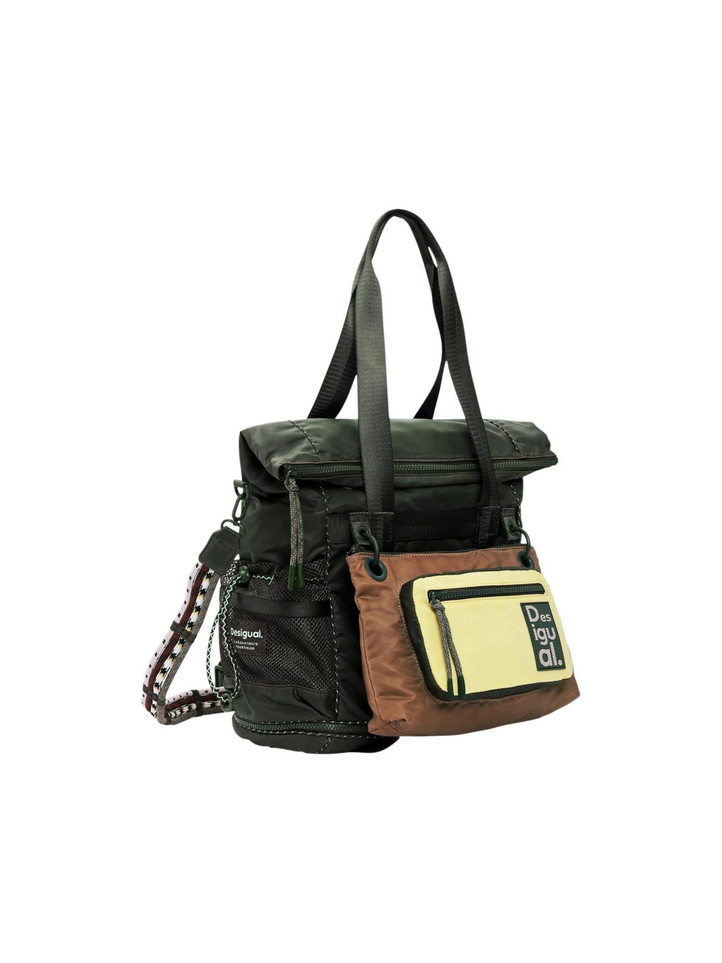 Desigual - Mochila 'BACK_NEO GRUNGE VOYAGER K 26SAKY06' en verde