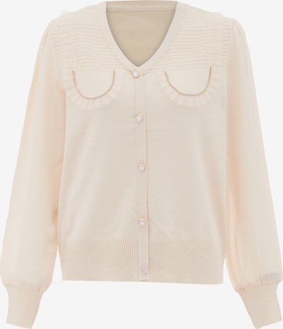 carato Cardigan i uldhvid, Produktvisning