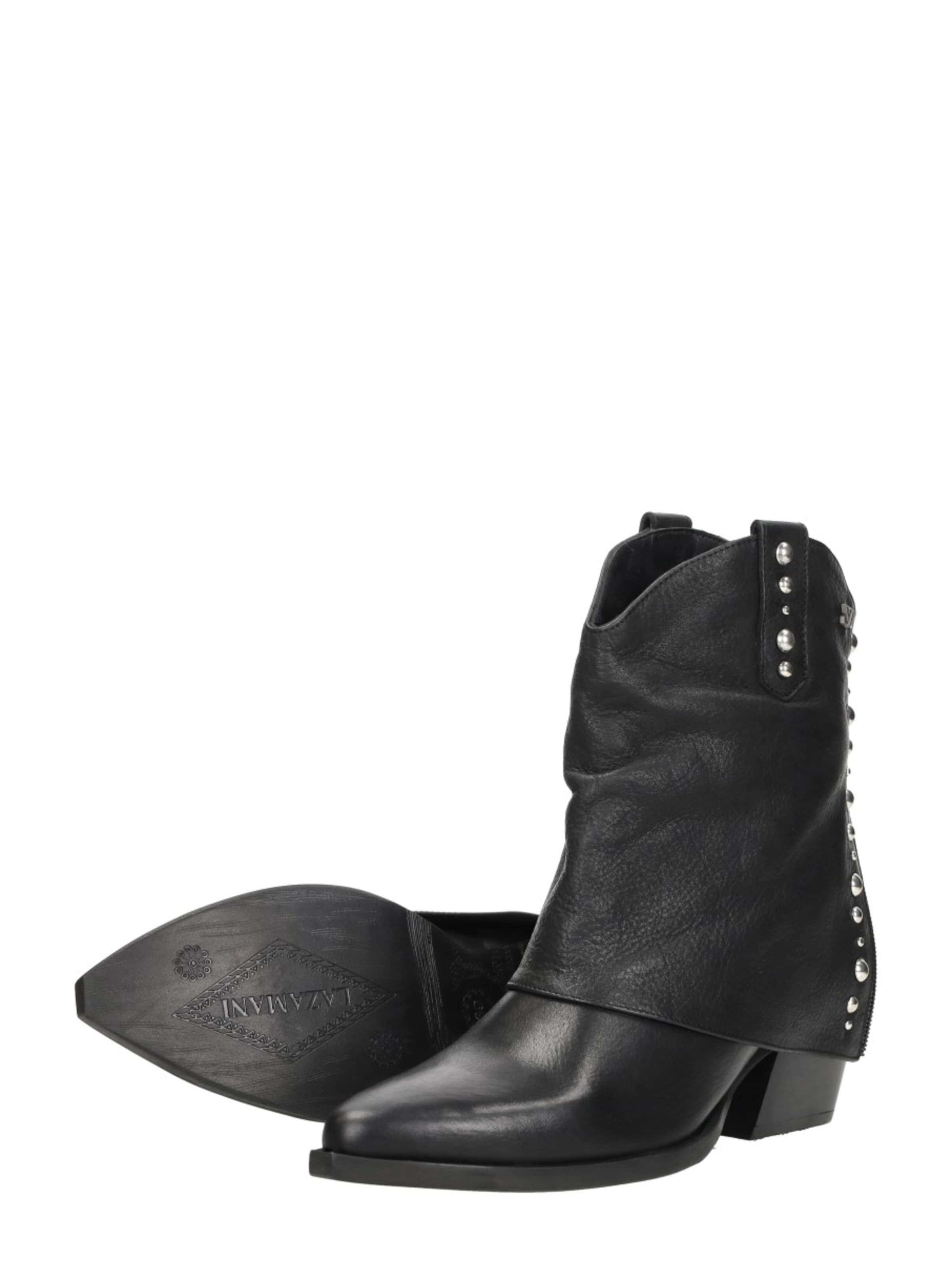 LAZAMANI Boots 'Yara' in Zwart