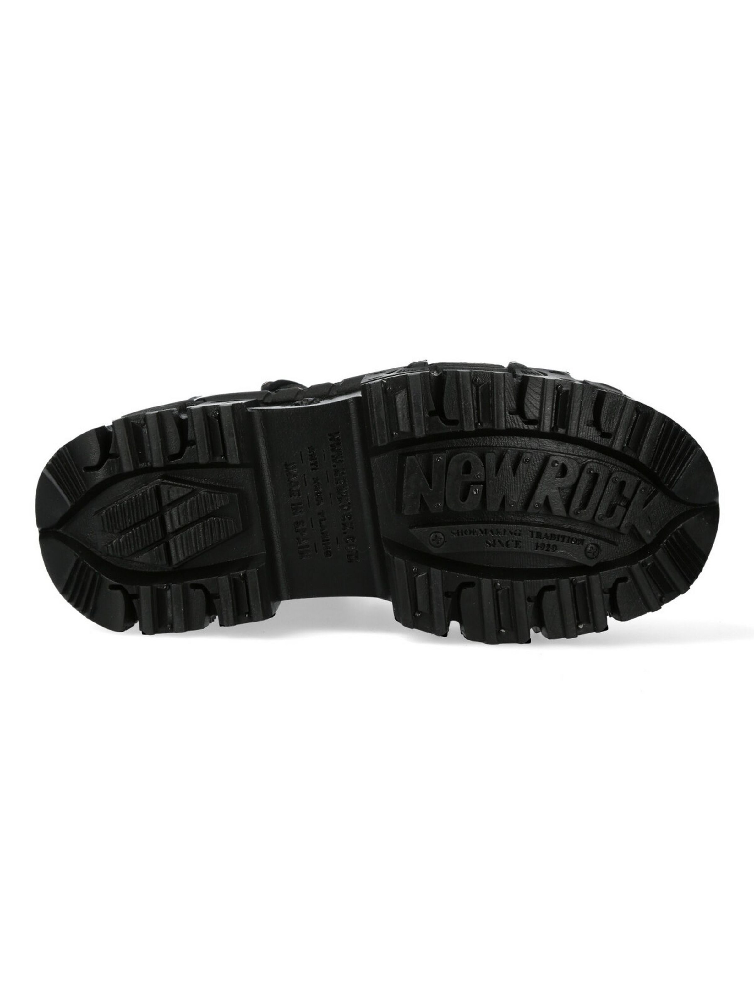 New Rock - Botas con cordones 'Wall106-S12' en negro