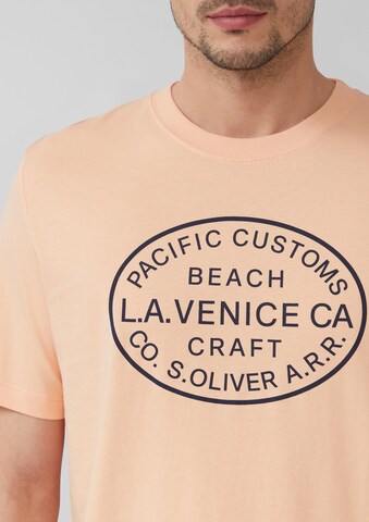 s.Oliver T-Shirt in Orange