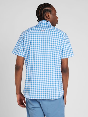 FQ1924 Regular fit Button Up Shirt 'Steven' in Blue