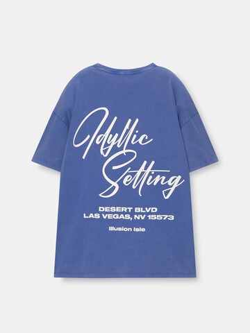 Pull&Bear Shirt in Blue