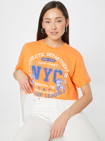 Koton Shirt in Oranje: voorkant