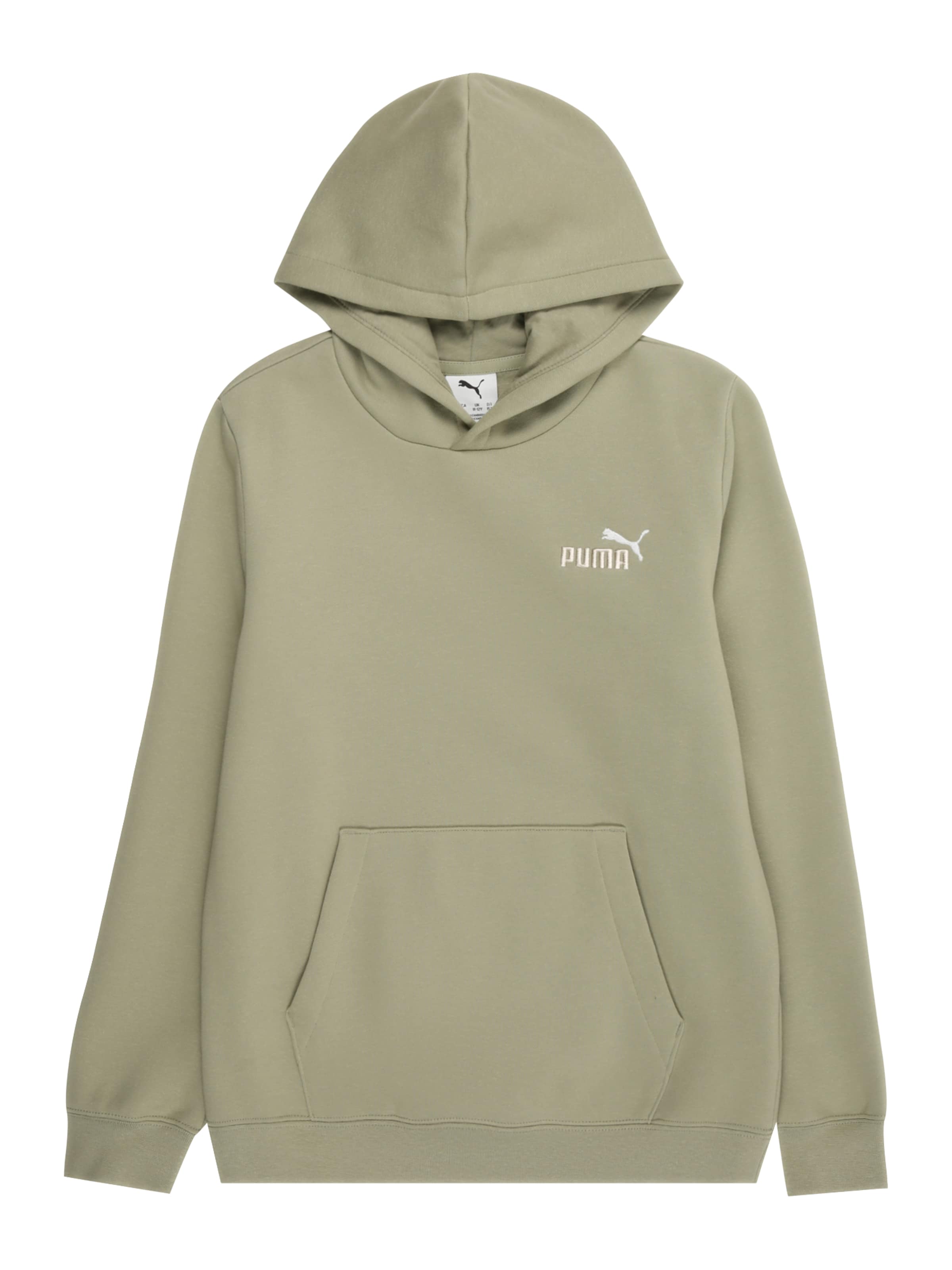 PUMA Sweatshirt 'ESS No. 1' i grøn: forside