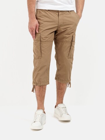 CAMEL ACTIVE Tapered Cargo Pants in Brown: front