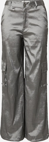 Gestuz Loose fit Cargo Pants 'Lity' in Grey: front