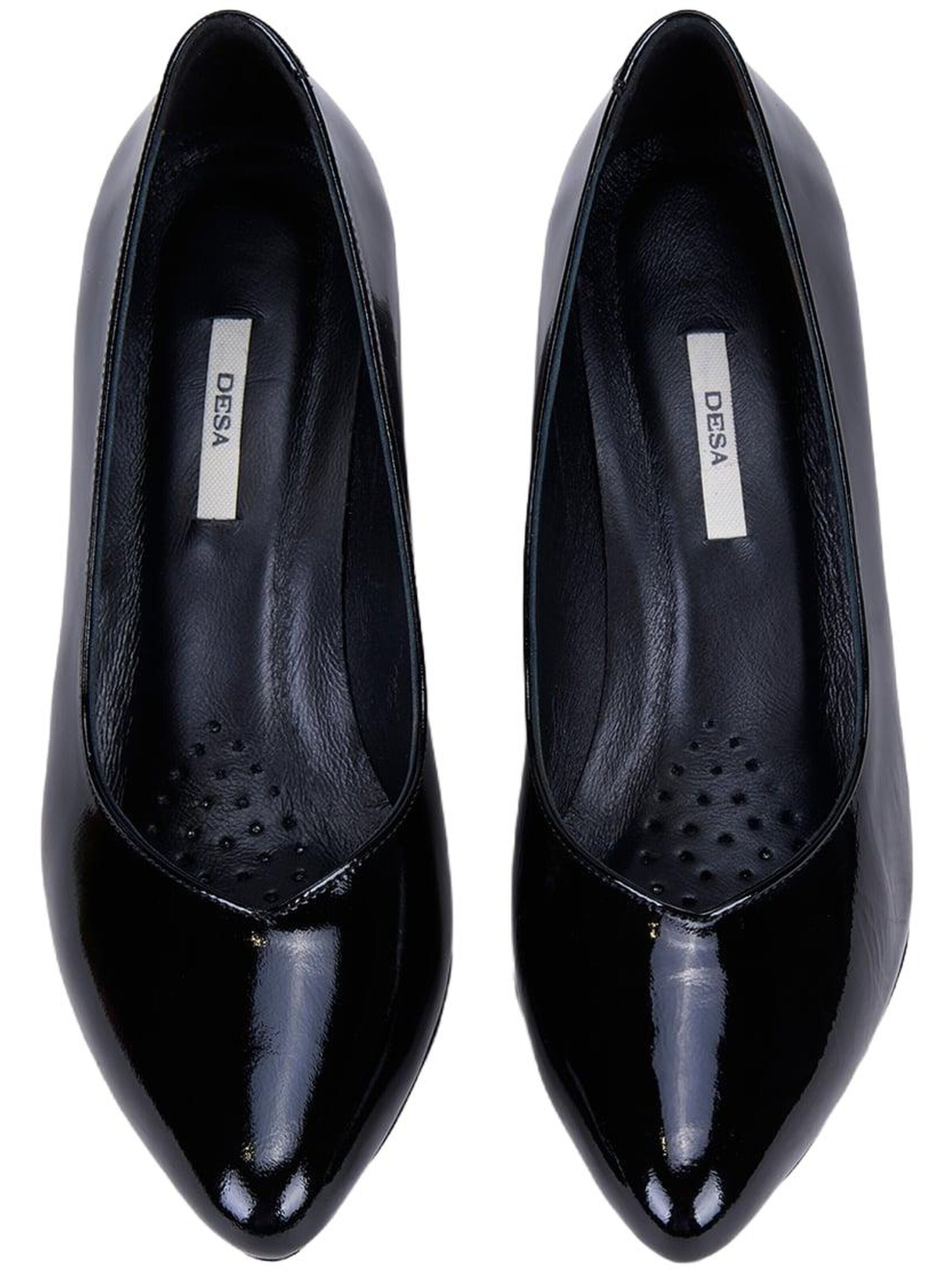 Desa Slingback pumps 'Pumps mit Blockabsatz' in Black