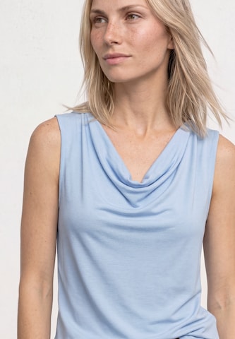 STREET ONE Top in Blau: Vorderseite