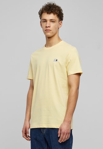 T-Shirt Starter Black Label en jaune