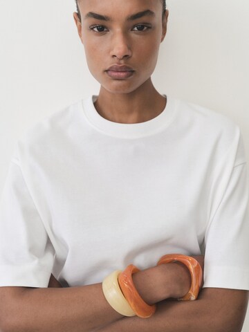T-shirt 'SITA' MANGO en blanc